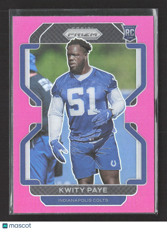 2021 Panini Prizm Kwity Paye #378 Pink RC
