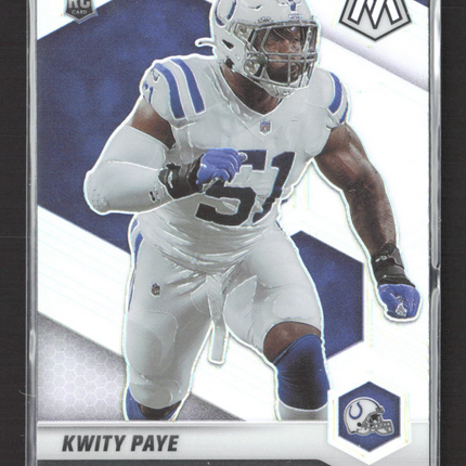 2021 Panini Mosaic Prizm Kwity Paye #351-V RC