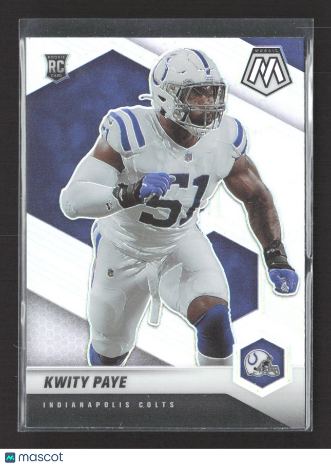 2021 Panini Mosaic Prizm Kwity Paye #351-V RC