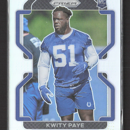 2021 Panini Prizm Kwity Paye #378 RC