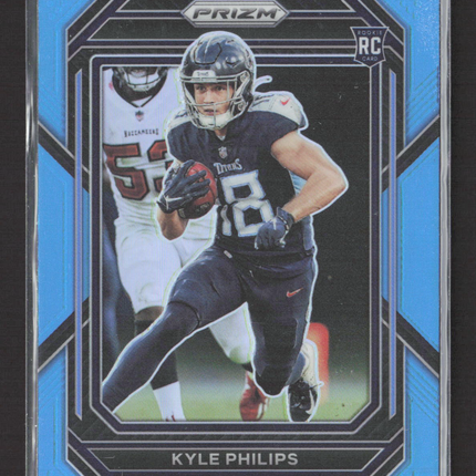 2023 Panini Prizm Football Kyle Philips #357 Light Blue RC
