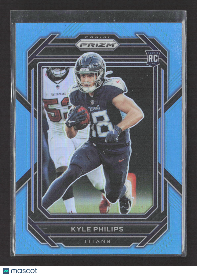 2023 Panini Prizm Football Kyle Philips #357 Light Blue RC