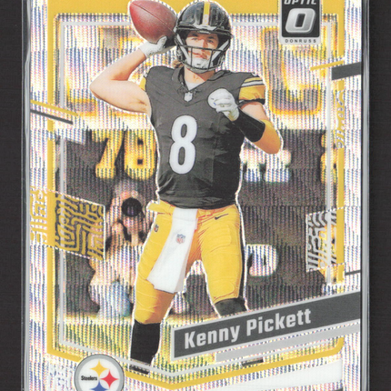 2023 Panini Donruss Optic Kenny Pickett #163 Shock 084/300