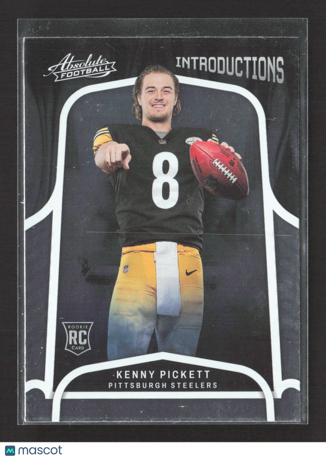 2022 Panini Absolute Football Introductions Kenny Pickett #INT-1 RC