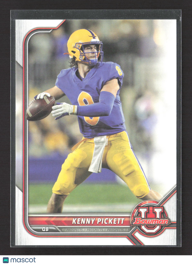 2022 Bowman University Kenny Pickett #91