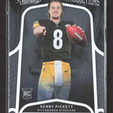 2022 Panini Absolute Introductions Kenny Pickett #INT-1 RC