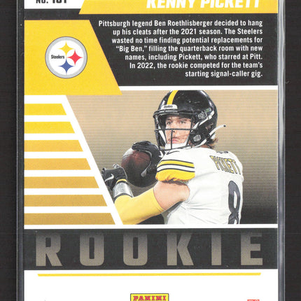 2022 Panini Zenith Football Kenny Pickett #101 RC