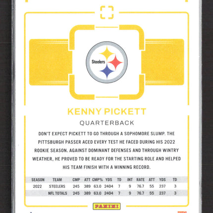 2023 Panini Chronicles Photogenic Kenny Pickett #PH-28 RC