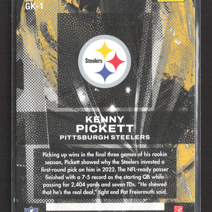 2023 Panini Chronicles Gridiron Kings Kenny Pickett #GK-1 RC
