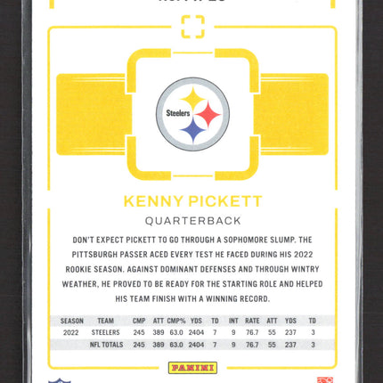 2023 Panini Chronicles Photogenic Kenny Pickett #PH-28 RC