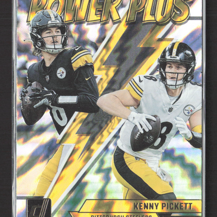 2023 Panini Donruss Power Plus Kenny Pickett #PP-18 Holo