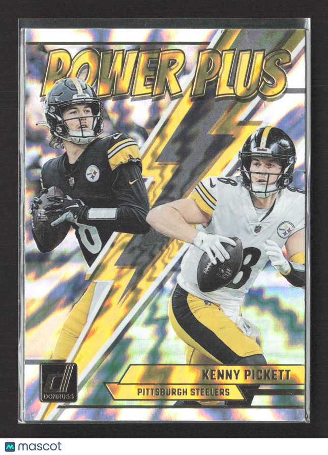 2023 Panini Donruss Power Plus Kenny Pickett #PP-18 Holo