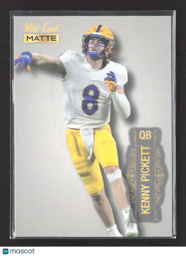 2022 Wild Card Matte Kenny Pickett #MB-72