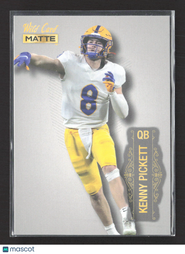 2022 Wild Card Matte Kenny Pickett #MB-72