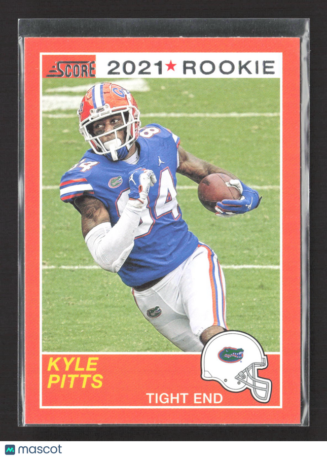 2021 Panini Chronicles Score Draft Picks Kyle Pitts #75 Orange
