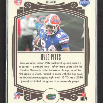 2021 Panini Legacy Under the Lights Kyle Pitts #UL-KP RC