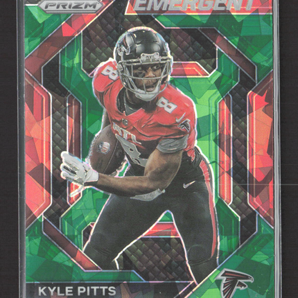 2023 Panini Prizm Emergent Kyle Pitts #H-13 Green