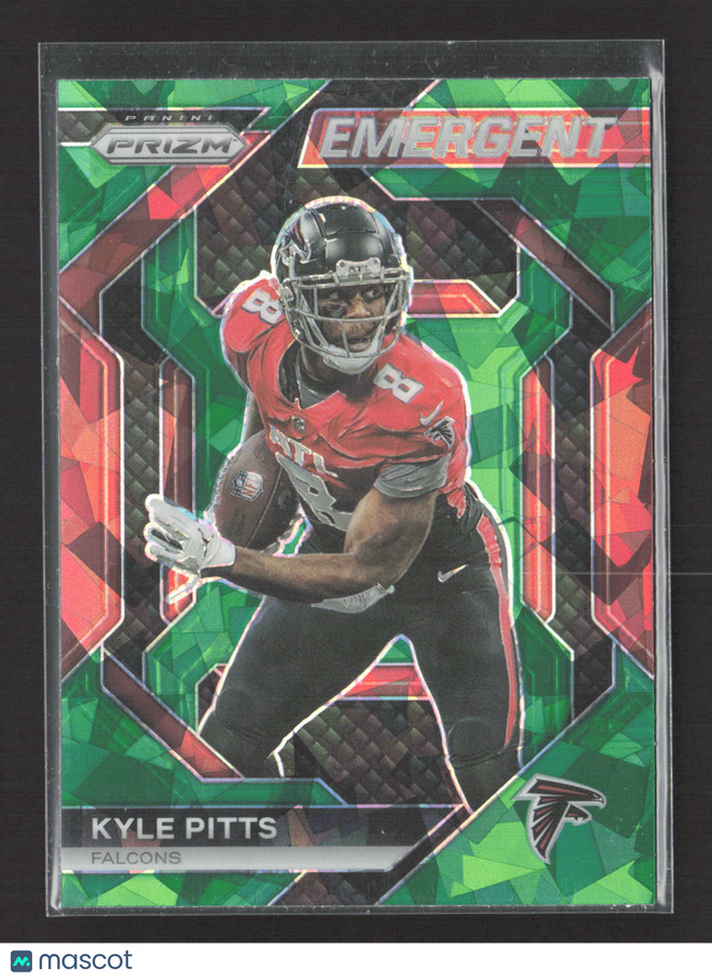 2023 Panini Prizm Emergent Kyle Pitts #H-13 Green