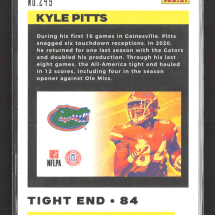 2021 Panini Chronicles Flux Draft Picks Kyle Pitts #249 RC