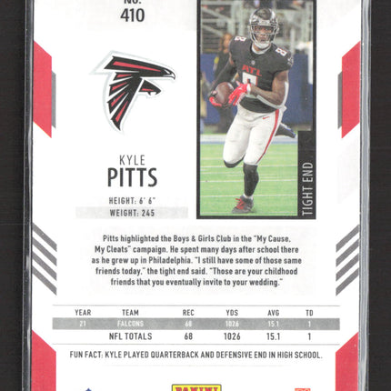 2022 Panini Chronicles Score Football Kyle Pitts #410 RC