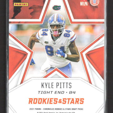 2021 Panini Chronicles Rookies & Stars Draft Picks Kyle Pitts #318 RC