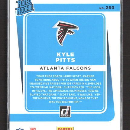 2021 Panini Donruss Football Kyle Pitts #260