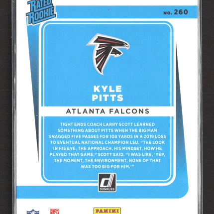 2021 Panini Donruss Football Kyle Pitts #260