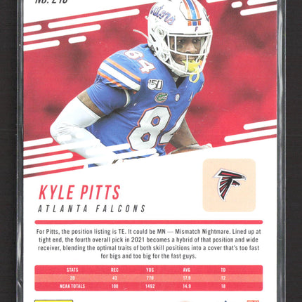 2021 Panini Prestige Kyle Pitts #210 Xtra Points Blue 137/249 RC
