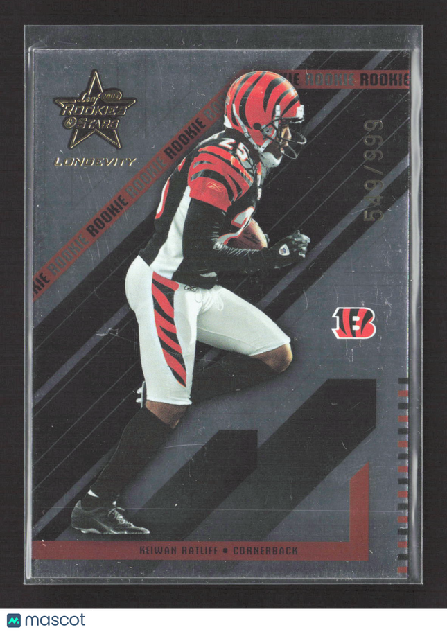 2004 Leaf Rookies & Stars Longevity Keiwan Ratliff #118 549/999