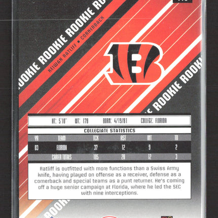 2004 Leaf Rookies & Stars Longevity Keiwan Ratliff #118 549/999
