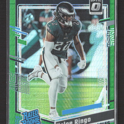 2023 Panini Donruss Optic Kelee Ringo #282 Green Hyper