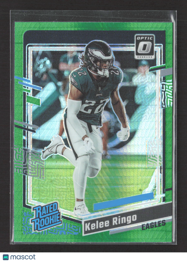 2023 Panini Donruss Optic Kelee Ringo #282 Green Hyper