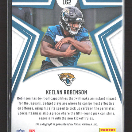 2024 Panini Rookies & Stars Keilan Robinson #162 Blue RC 041/499 Auto