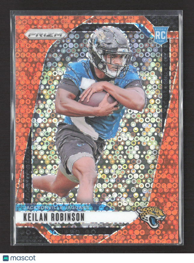 2024 Panini Prizm Keilan Robinson #361 Orange Disco RC