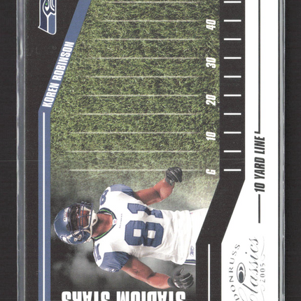 2005 Donruss Classics Stadium Stars Koren Robinson #SS-38 275/500