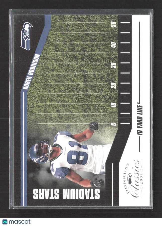 2005 Donruss Classics Stadium Stars Koren Robinson #SS-38 275/500
