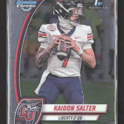 2024 Topps Bowman Chrome University Kaidon Salter #111 1st Bowman