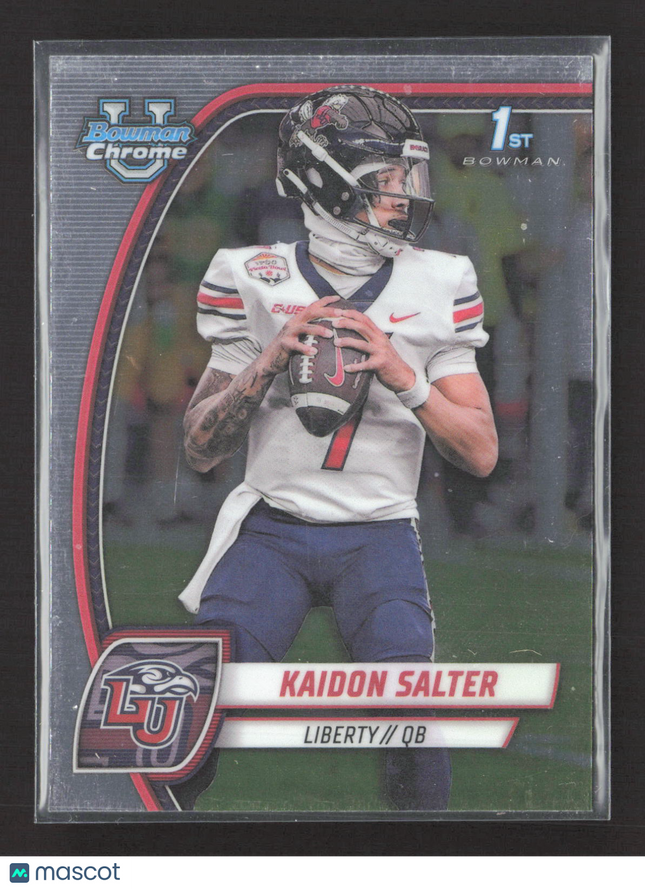 2024 Topps Bowman Chrome University Kaidon Salter #111 1st Bowman