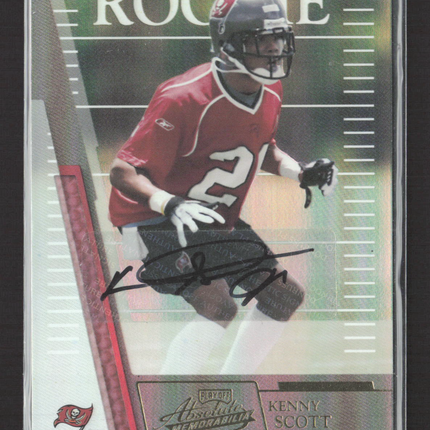2007 Playoff Absolute Memorabilia Kenny Scott #231 Auto /349