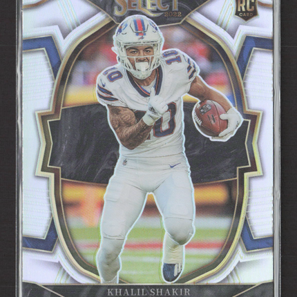 2023 Panini Select Prizm Khalil Shakir #99 Concourse RC