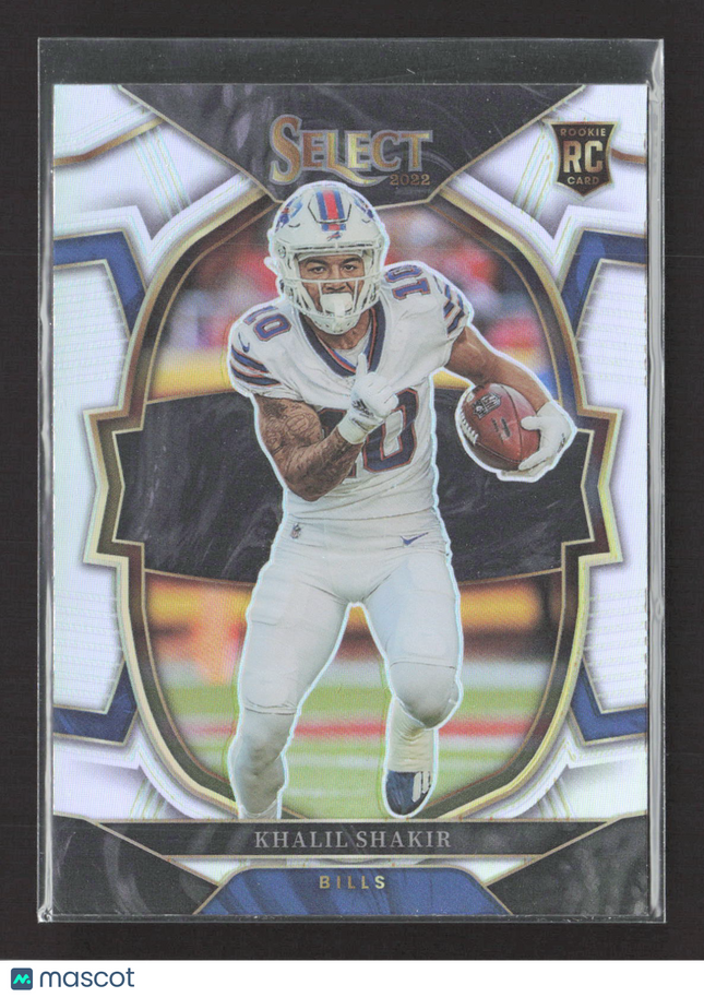 2023 Panini Select Prizm Khalil Shakir #99 Concourse RC