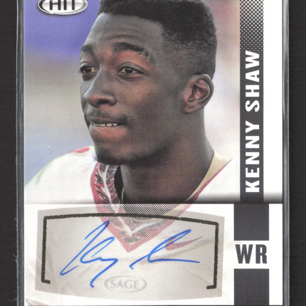2014 SAGE HIT Kenny Shaw #A131 Auto