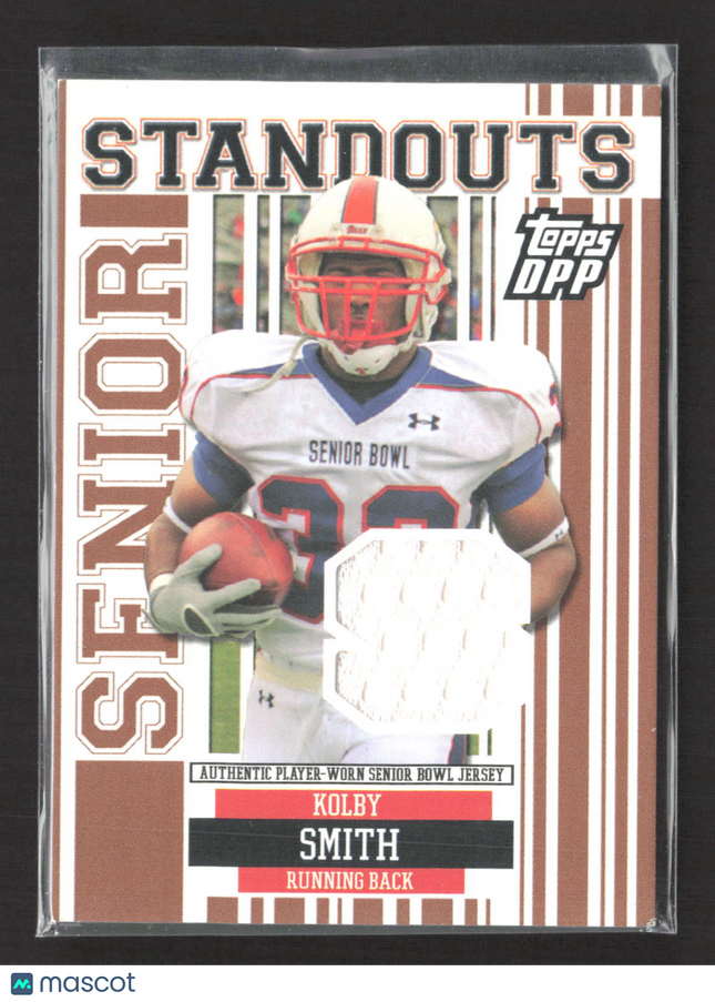 2007 Topps Draft Picks & Prospects Senior Standouts Kolby Smith #SS-KS Jersey