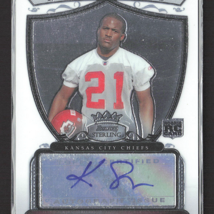 2007 Bowman Sterling Kolby Smith #BSRA-KS RC Auto