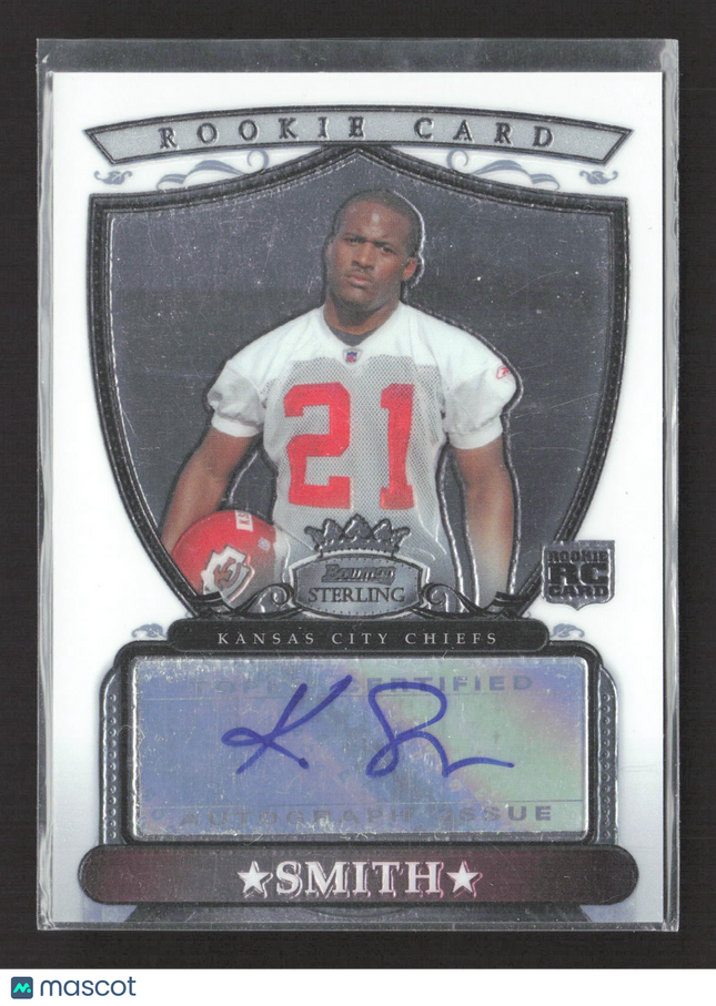 2007 Bowman Sterling Kolby Smith #BSRA-KS RC Auto