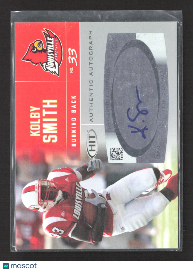 2007 SAGE HIT Kolby Smith #A33 Auto