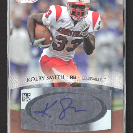 2007 SAGE Hit Kolby Smith #A48 Bronze Level Auto