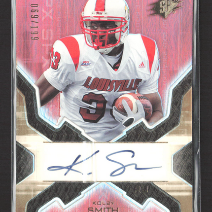 2007 Upper Deck SPx Kolby Smith #183 Auto