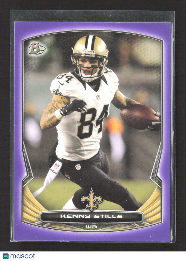 2013 Bowman Kenny Stills #109 Purple