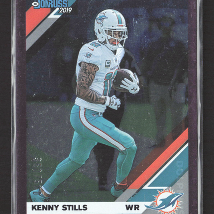 2019 Panini Donruss Kenny Stills #148 Purple /500
